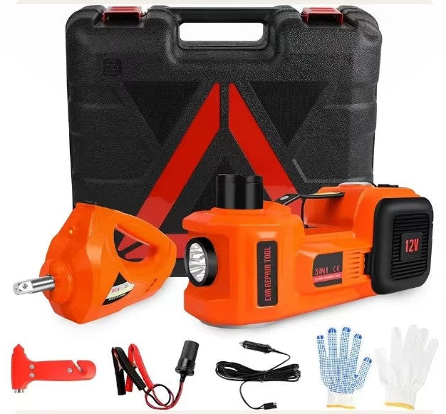 Gato eléctrico portátil 12V – Kit de elevación